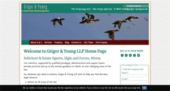 Desktop Screenshot of grigor-young.co.uk